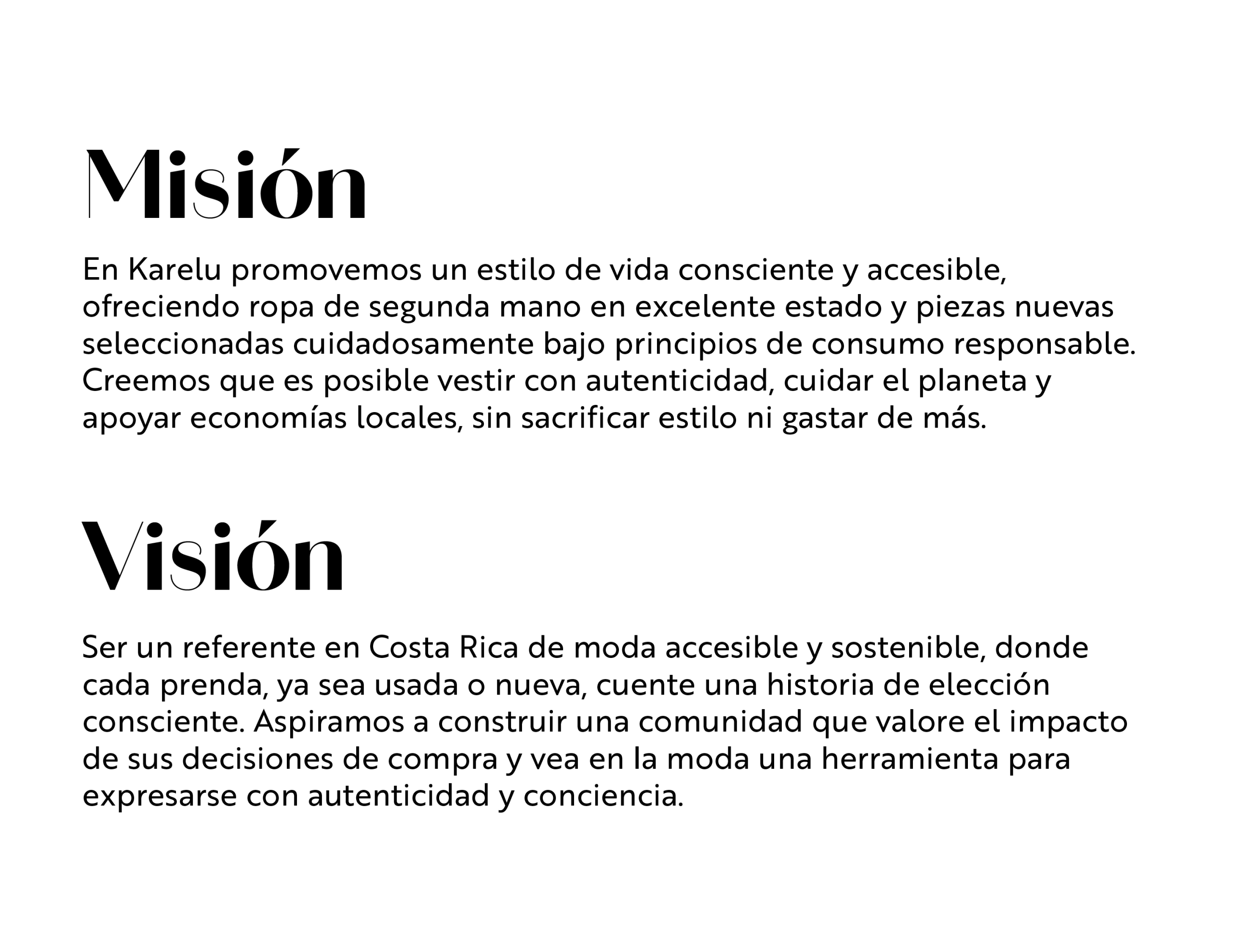 Misión y Visión